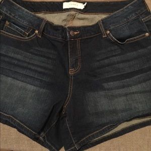 Torrid jean shorts